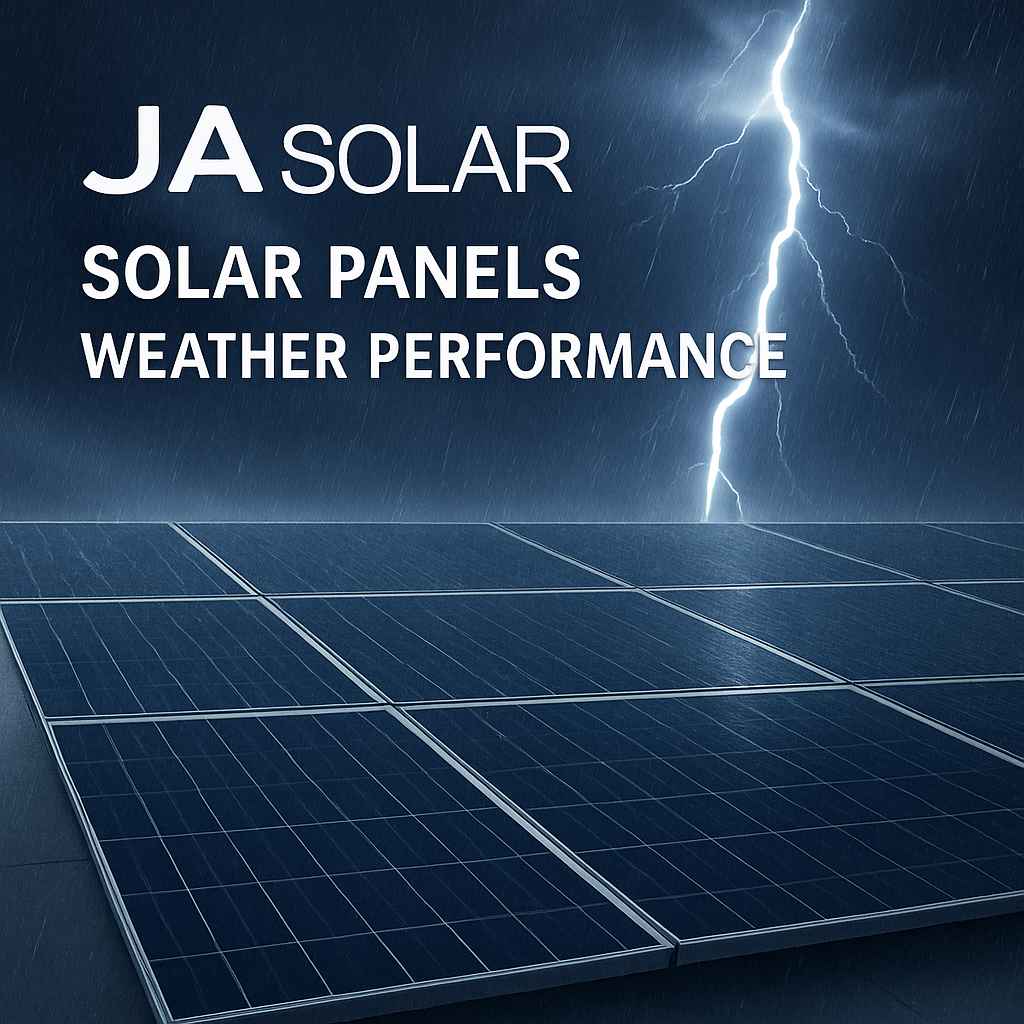 JA Solar Panels Weather Performance