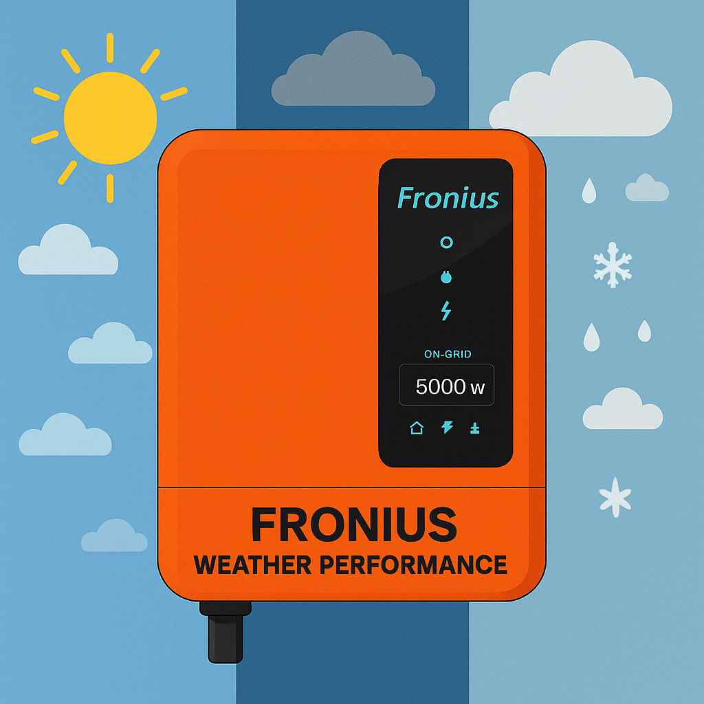 Fronius Inverters Weather Performance