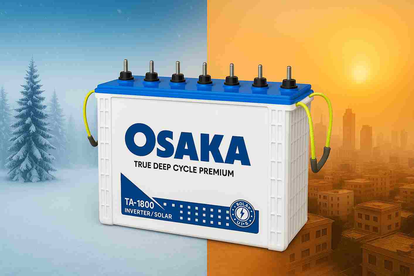 Osaka Tubular Batteries Weather Performance